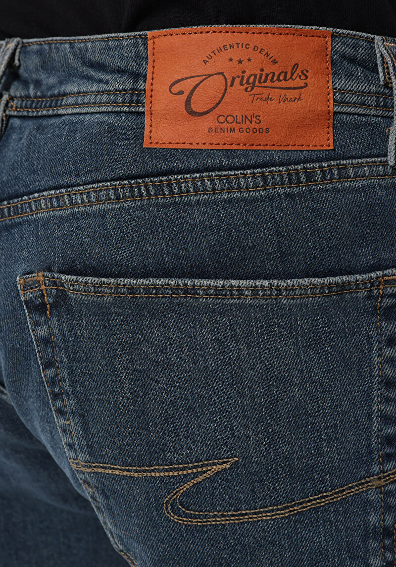 Straight Fit   Erkek Siyah Jean Pantolon