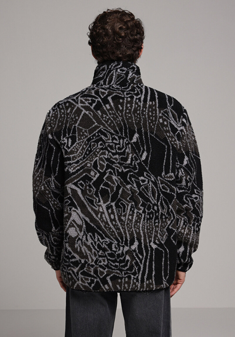 Comfort Fit Erkek Siyah Ceket