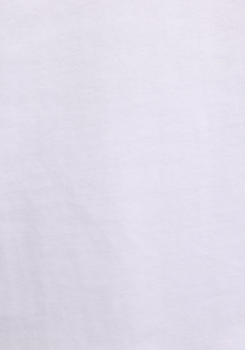 Boxy Fit Yuvarlak Yaka Düz Kadın Beyaz Kısa Kol Tişört