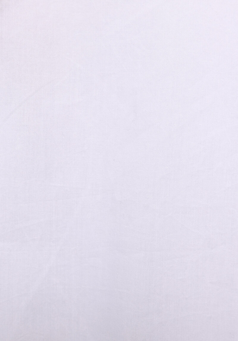 Boyfriend Fit Shirt Neck Düz Kadın Beyaz Uzun Kol Gömlek