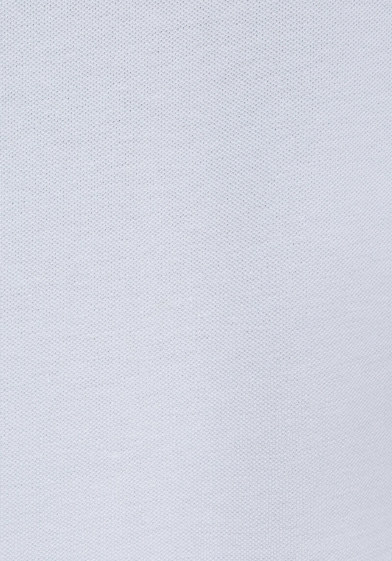 Regular Fit Polo Yaka Düz Erkek Mavi Kısa Kol Tişört