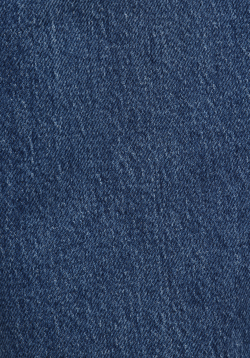 Baggy Fit   Erkek İndigo Jean Pantolon