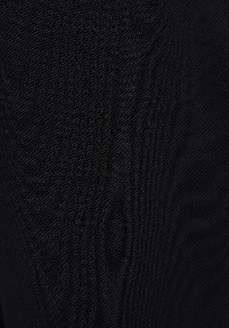 Regular Fit Orta Bel Düz Erkek Siyah Eşofman Altı