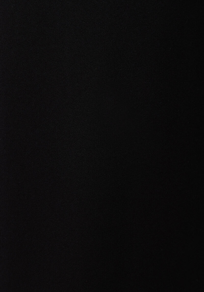 Regular Fit Yüksel Bel Geniş Paça Kadın Siyah  Pantolon