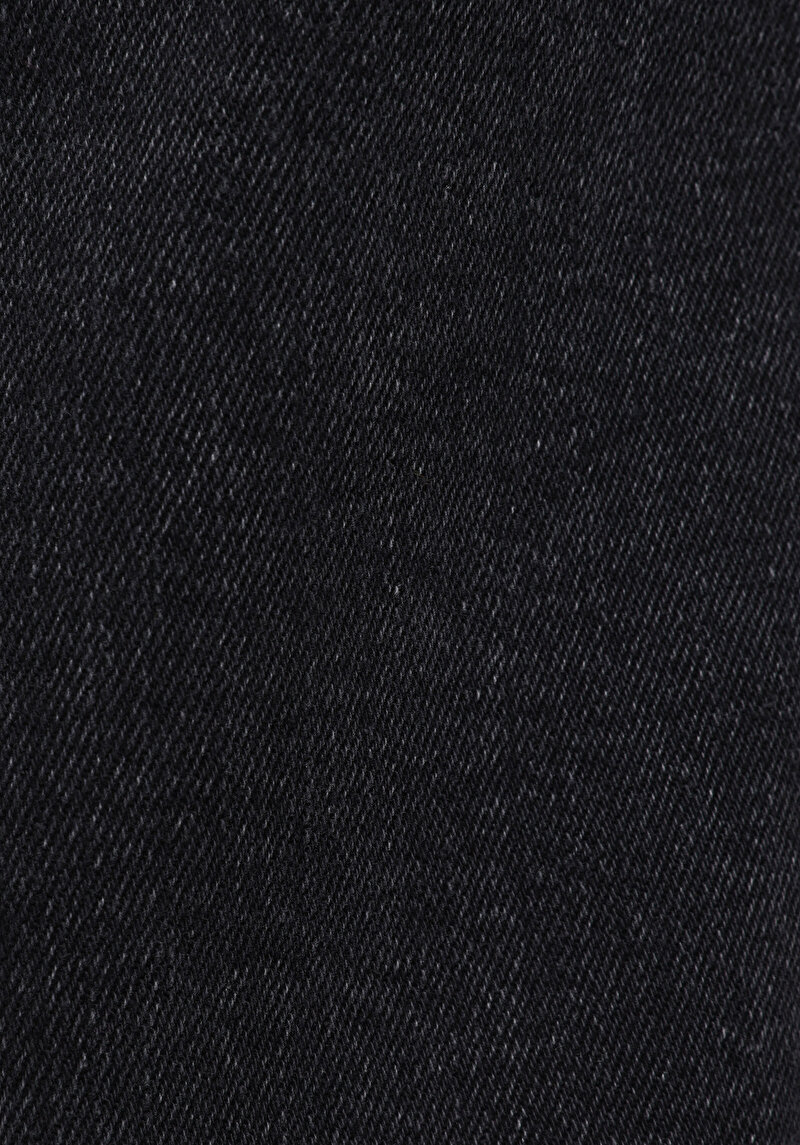 Straight Fit   Erkek Siyah Jean Pantolon