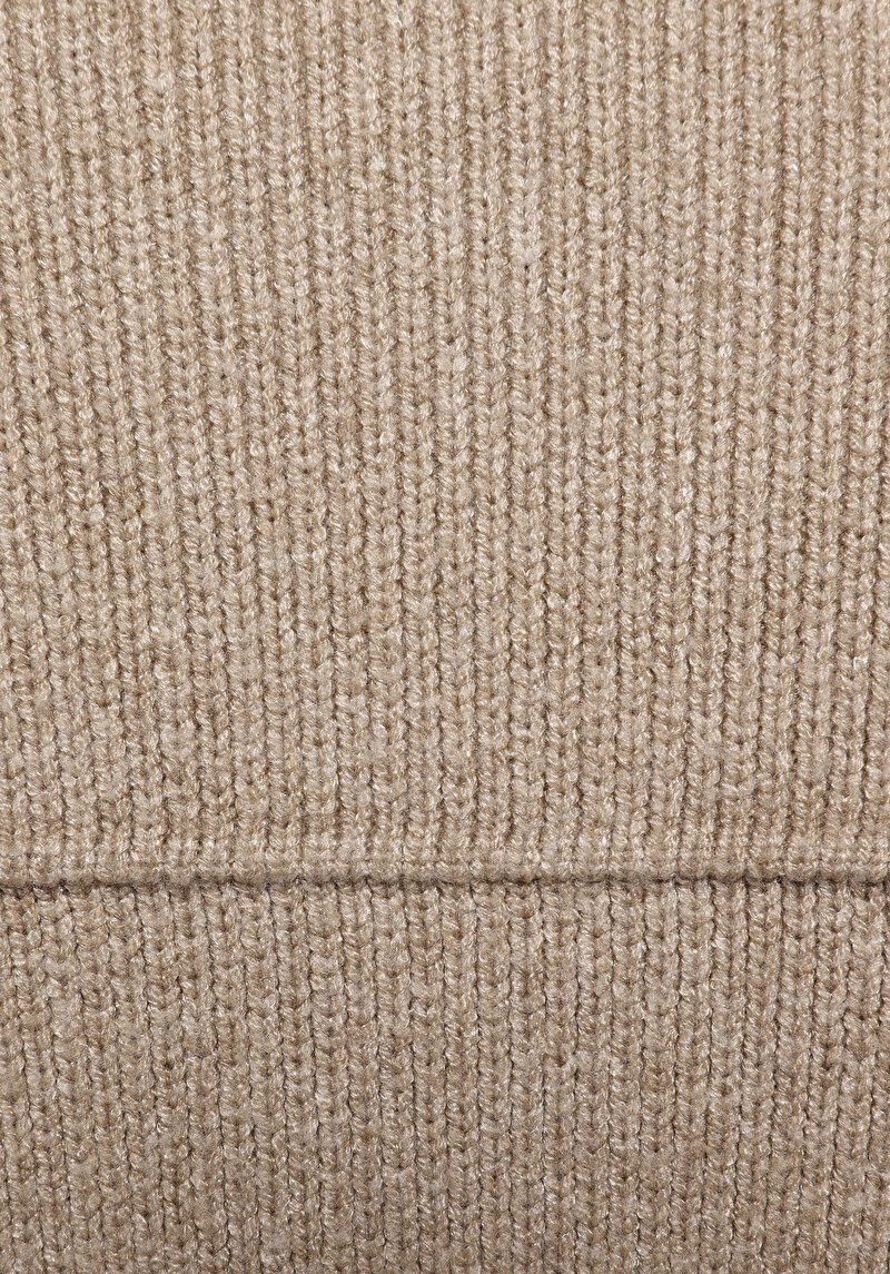 Regular Fit   Kadın Bej Hırka