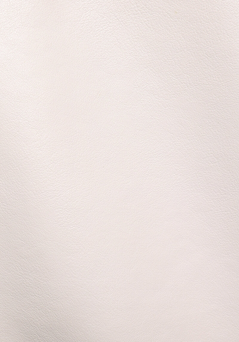 Regular Fit Polo Yaka Fermuarlı Astarlı Kaplamalı Kadın Ekru Mont Pu