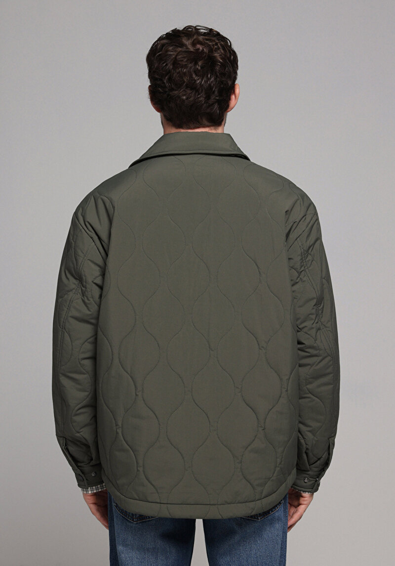 Oversize Fit Erkek Mont