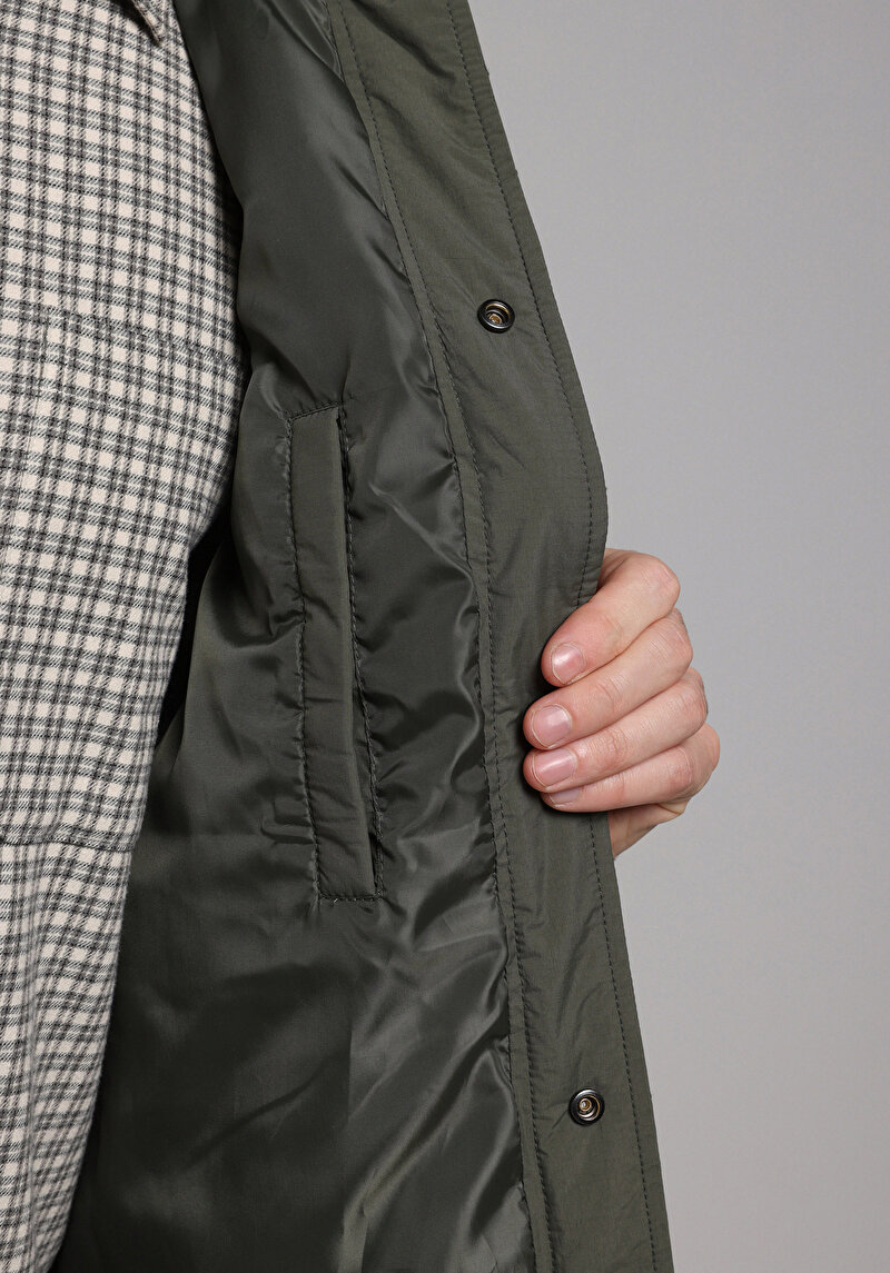 Oversize Fit     Erkek  Mont