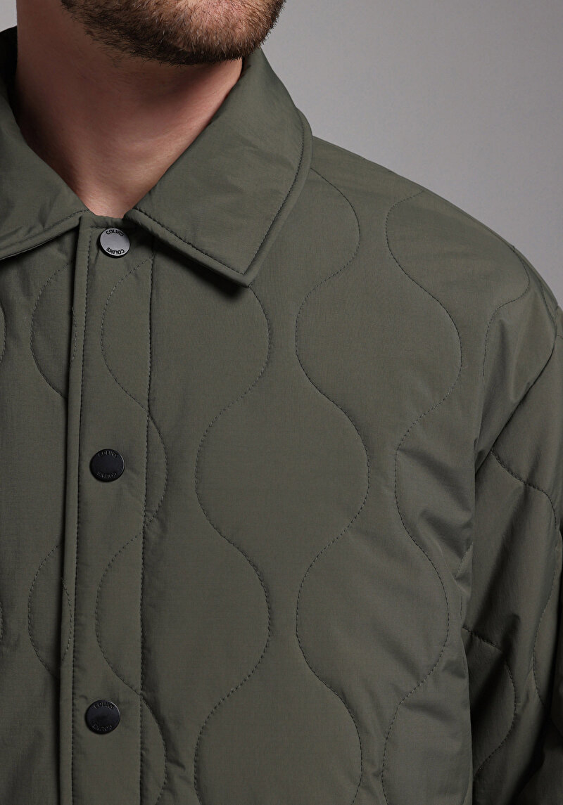 Oversize Fit     Erkek  Mont