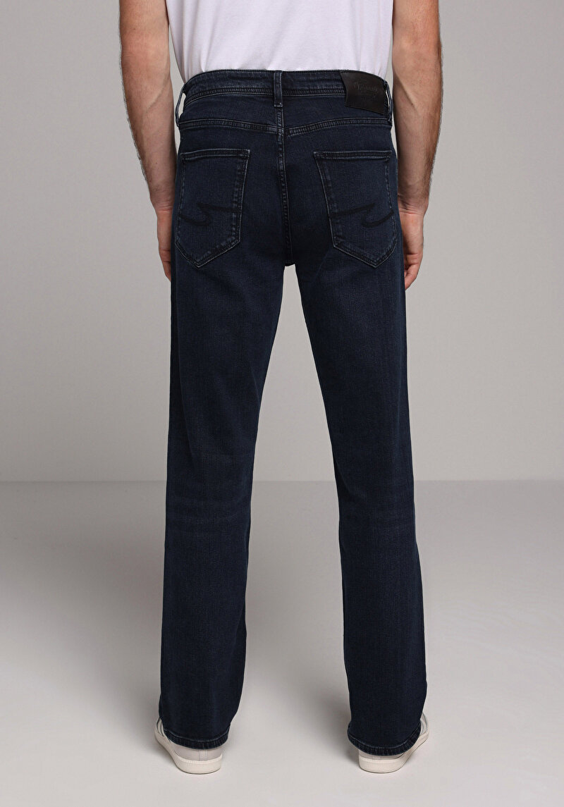 Regular Fit   Erkek Siyah Jean Pantolon