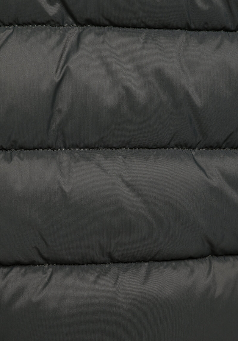 Slim Fit     Erkek Yeşil Mont