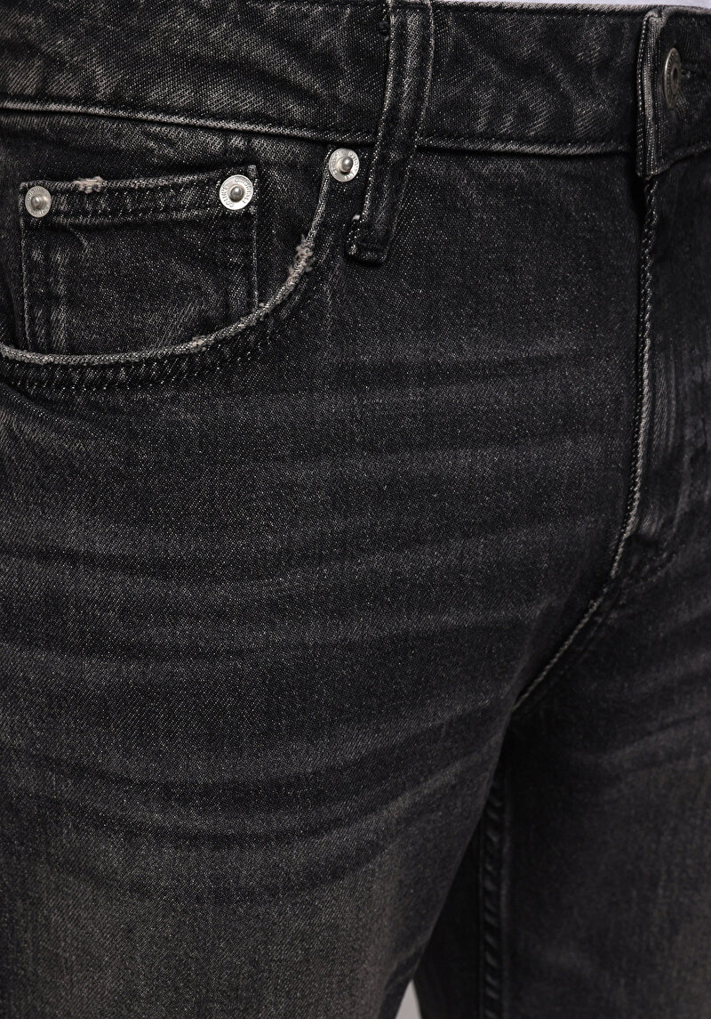 Regular Fit   Erkek Siyah Jean Pantolon