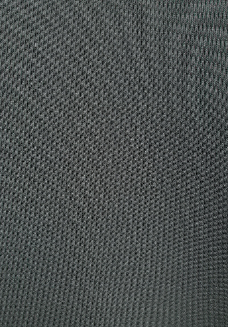 Regular Fit Yuvarlak Yaka Düz Kadın Yeşil Sweatshirt