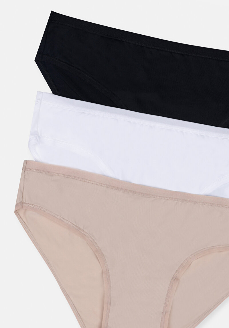 Modern Fit  Kadın Çok Renkli Boxer