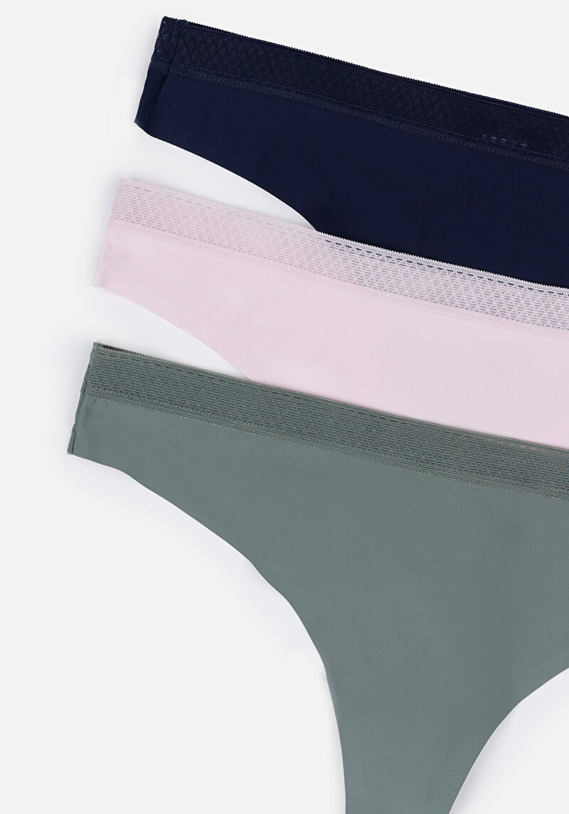 Comfort Fit  Kadın Çok Renkli Boxer