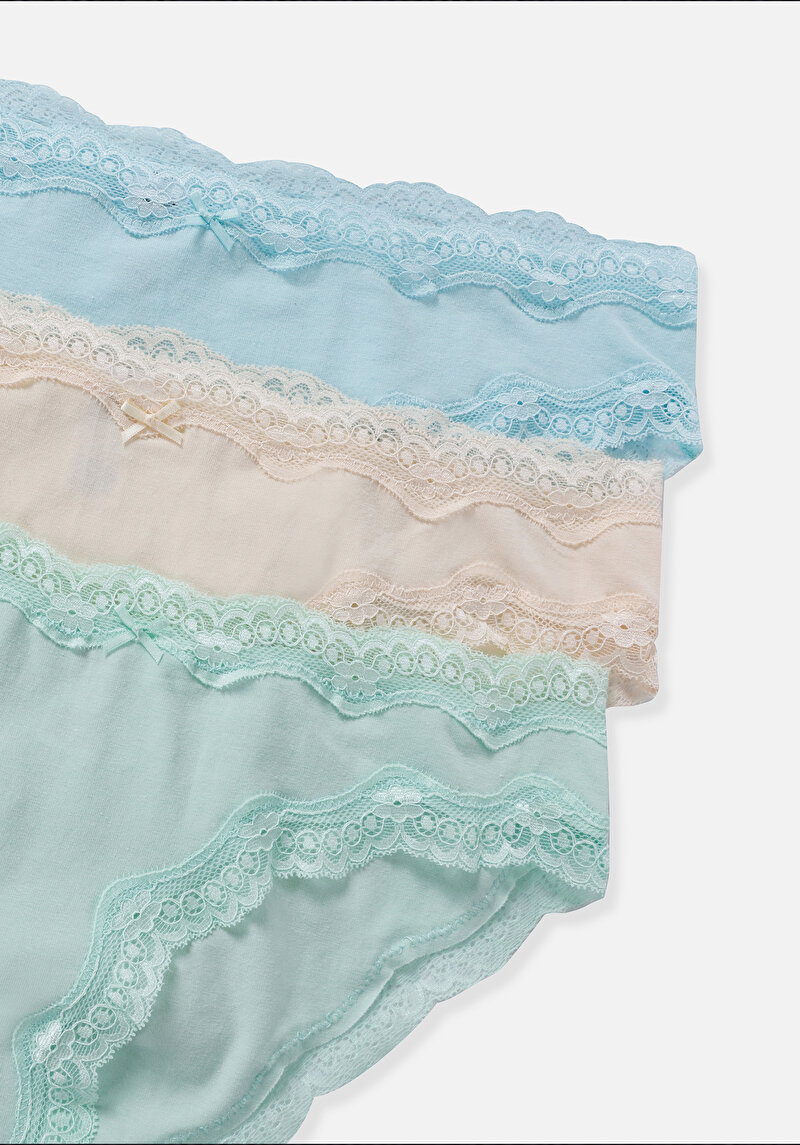 Modern Fit  Kadın Çok Renkli Boxer