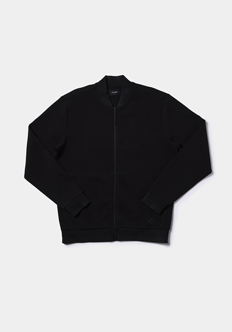 Regular Fit    Erkek Siyah Ceket