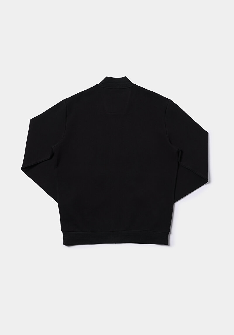 Regular Fit    Erkek Siyah Ceket