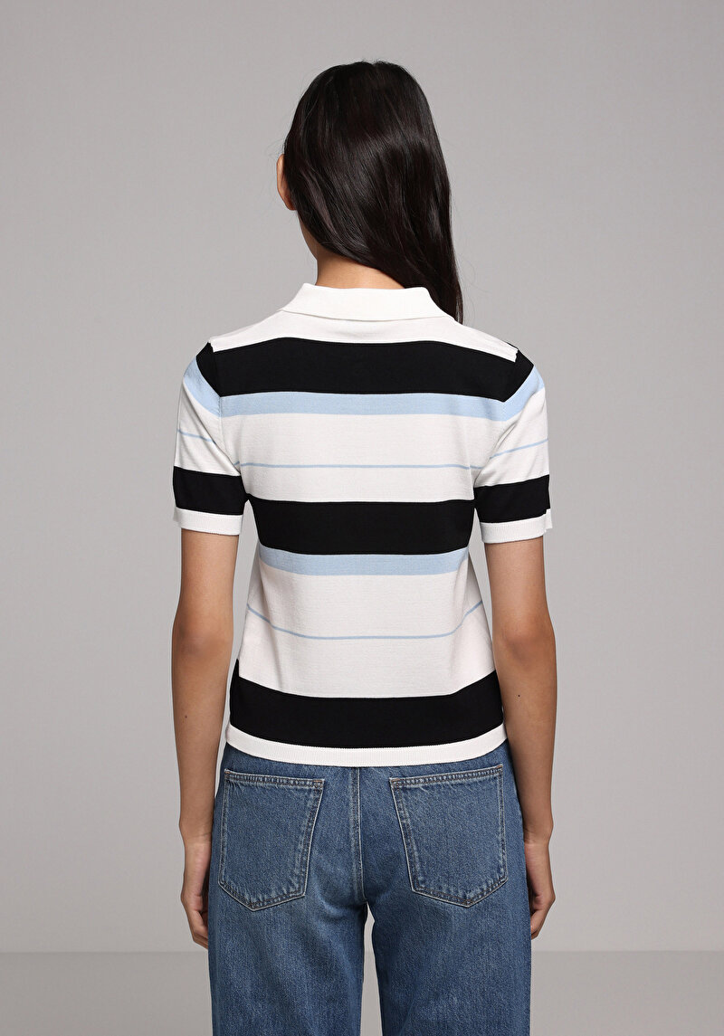 Slim Fit Kadın Çok Renkli Kazak