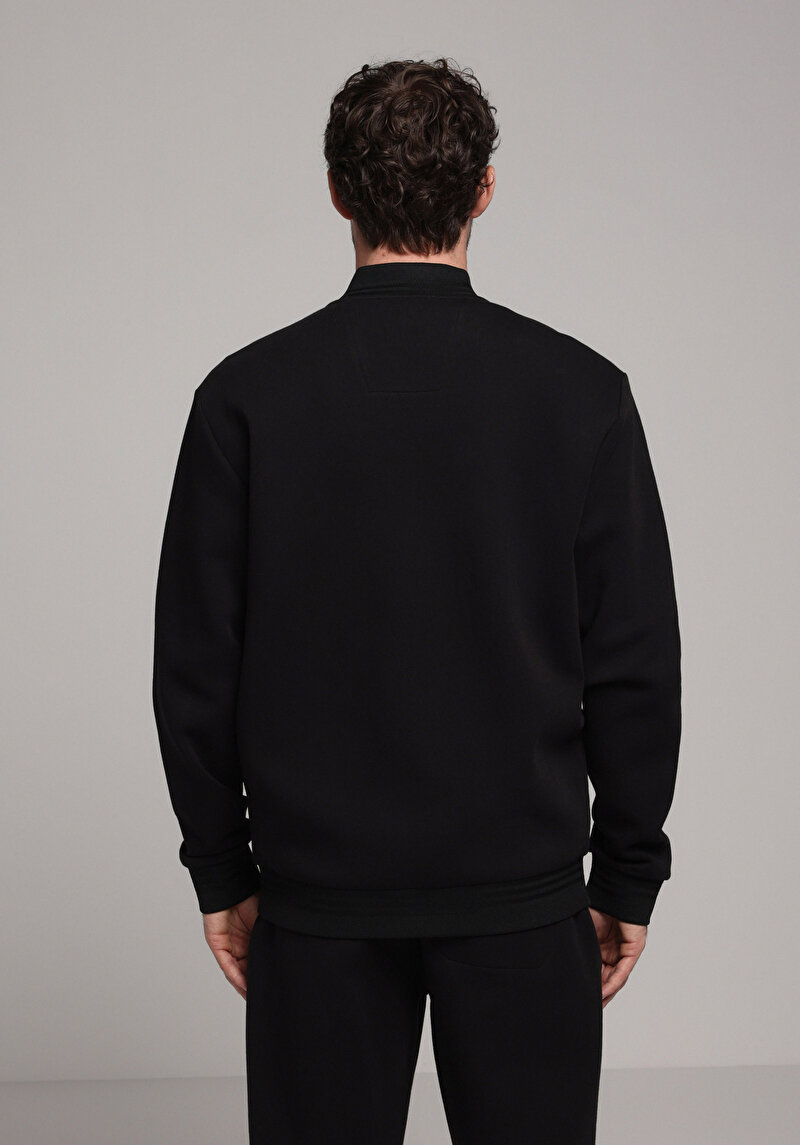 Regular Fit    Erkek Siyah Ceket