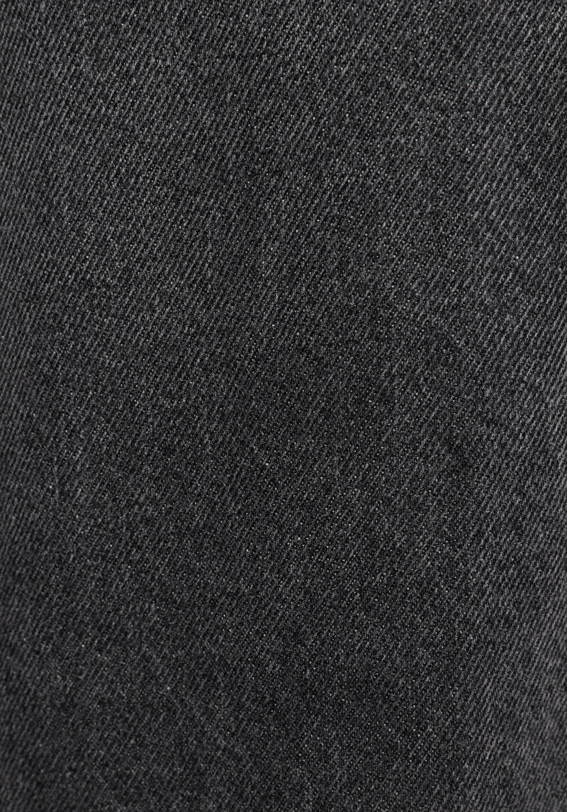 Straight Fit   Kadın Siyah Jean Pantolon