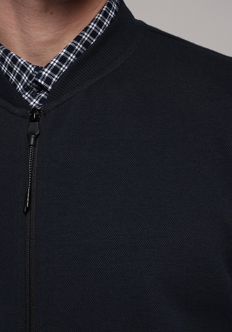 Slim Fit Erkek Lacivert Ceket