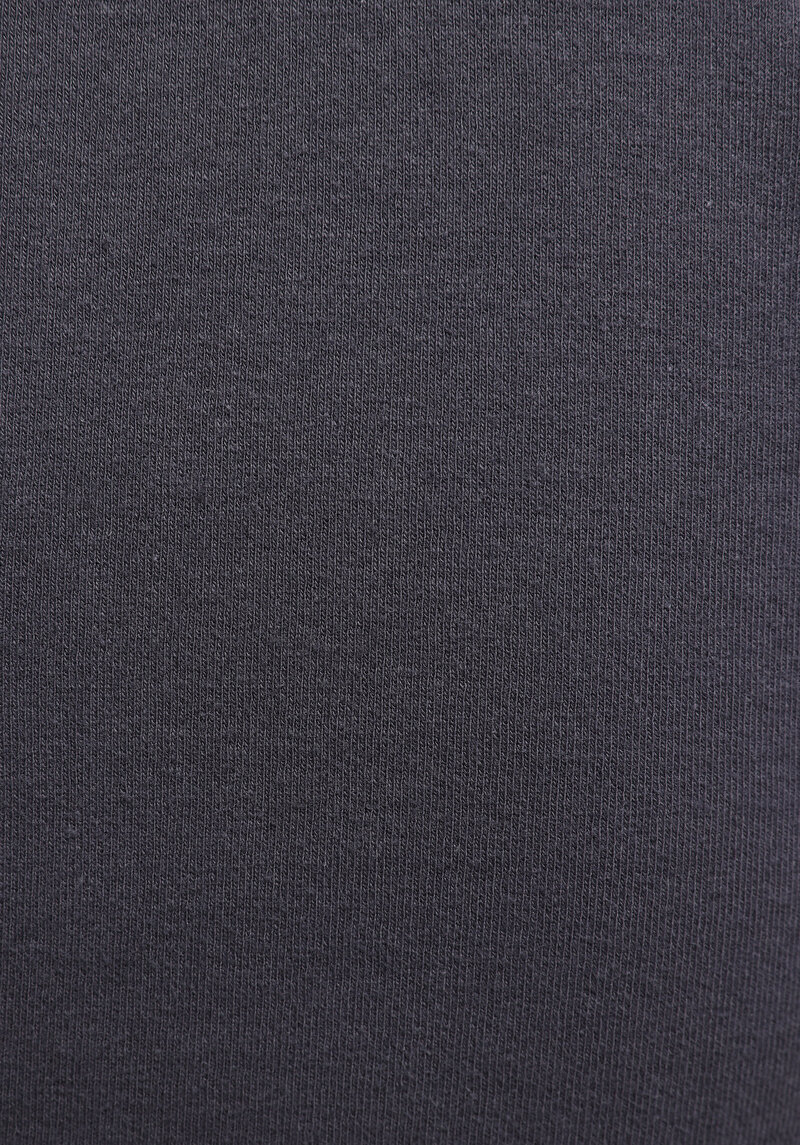 Slim Fit Düz Kadın Antrasit Kısa Kol Elbise