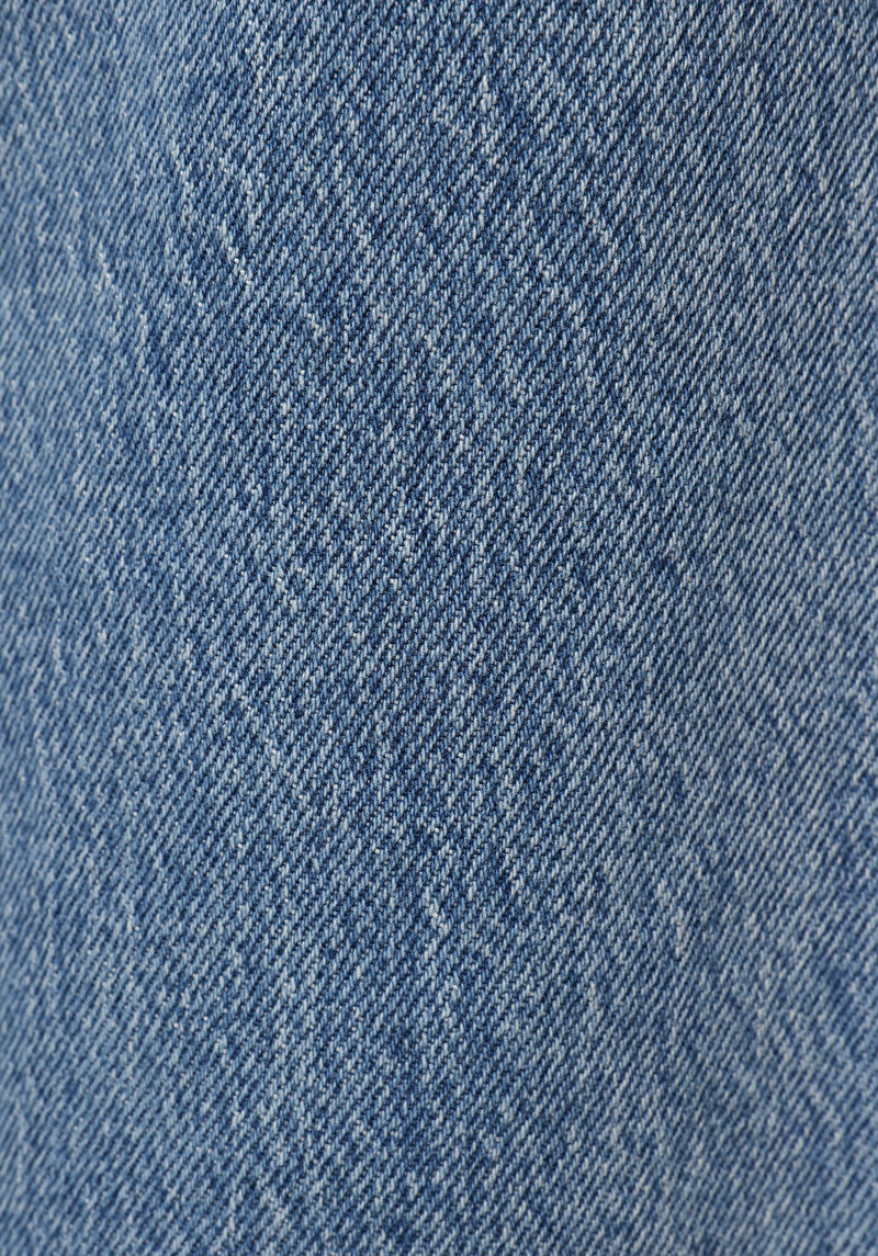 Regular Fit   Kadın Light İndigo Denim Jean Pantolon