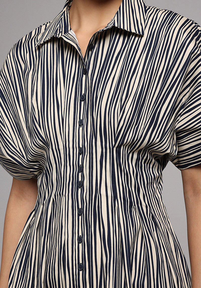 Regular Fit  Kadın Lacivert  Elbise