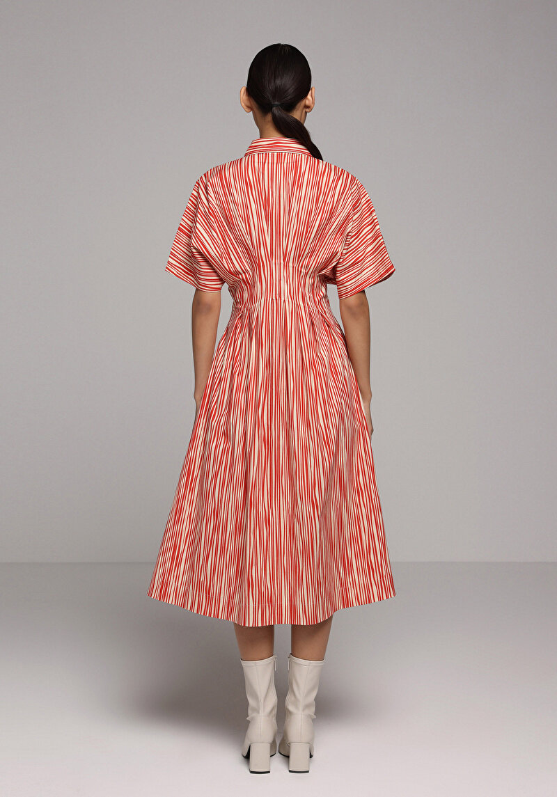 Regular Fit  Kadın Kirmizi  Elbise