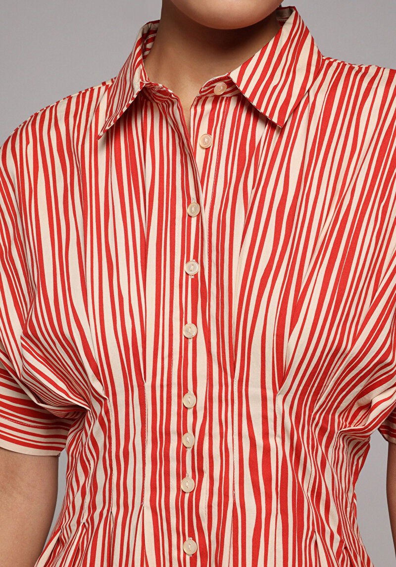 Regular Fit  Kadın Kirmizi  Elbise