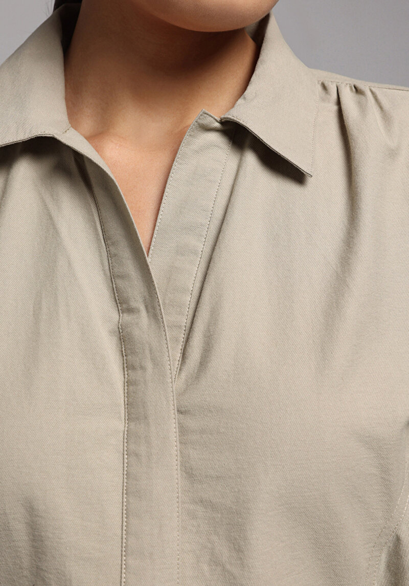 Regular Fit  Kadın Yeşil  Elbise