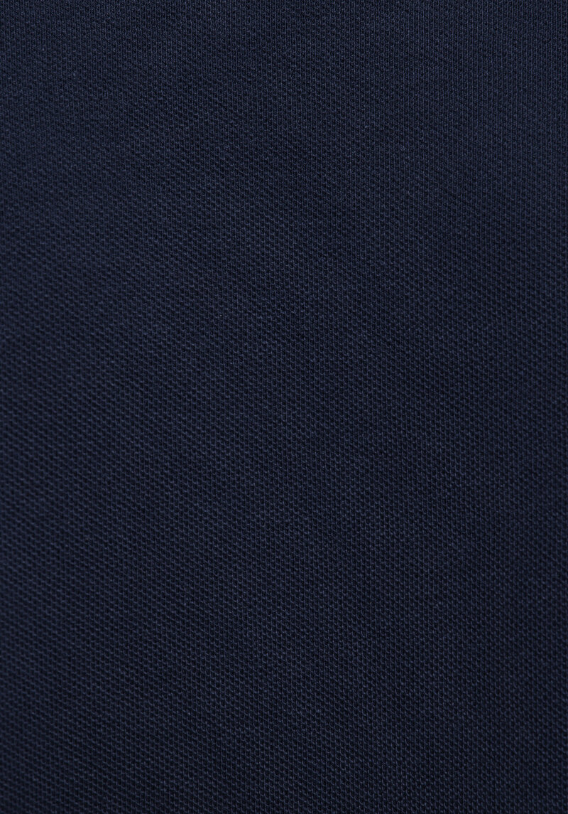 Regular Fit Yuvarlak Yaka Düz Erkek Lacivert Kısa Kol Tişört