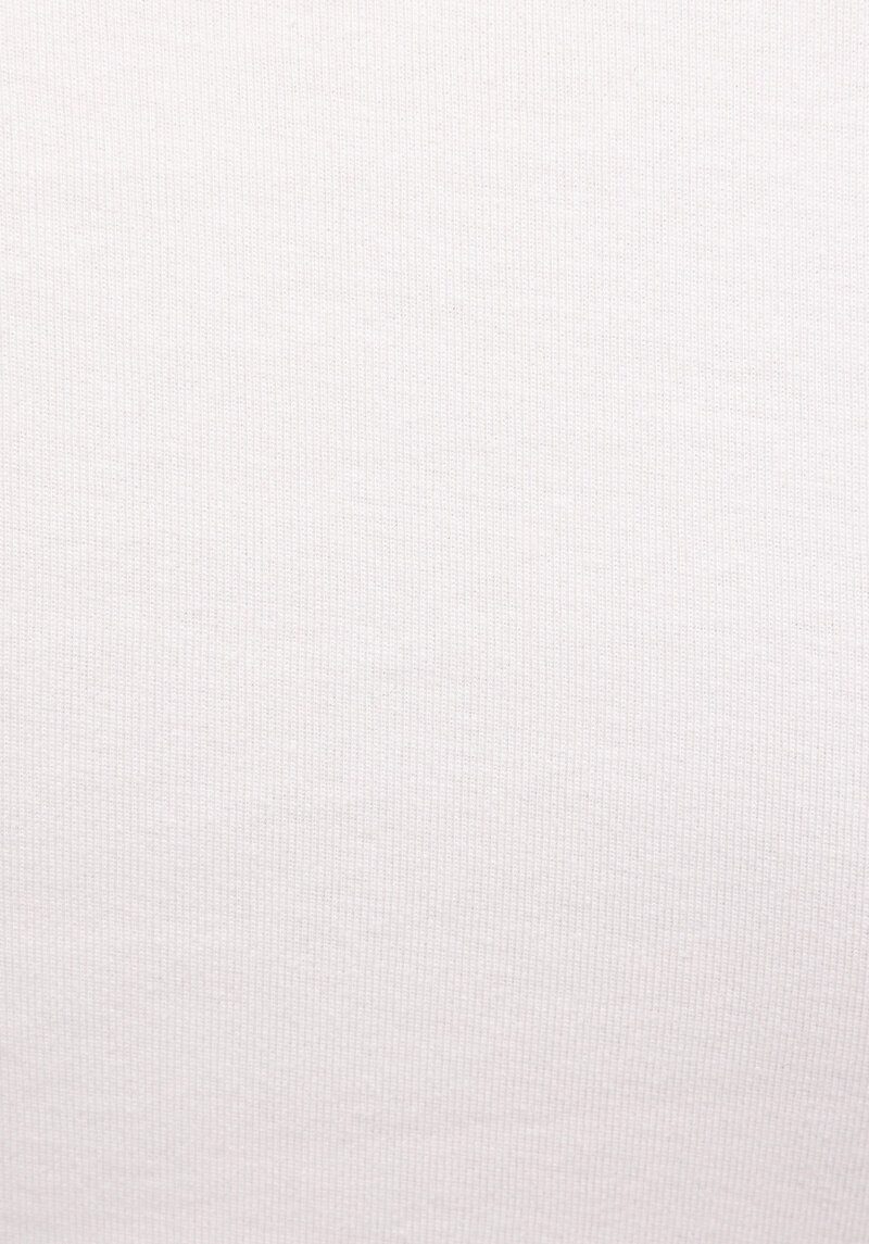 Slim Fit Yuvarlak Yaka Baskılı Kadın Beyaz Kısa Kol Tişört