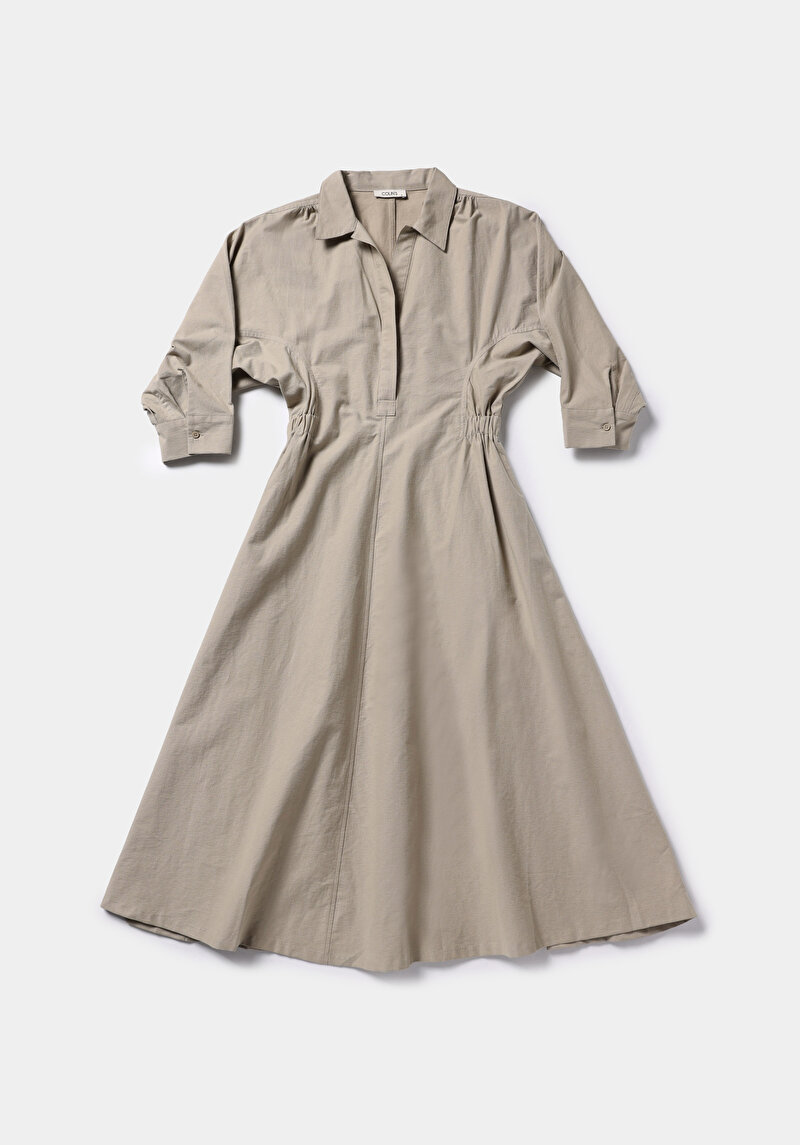 Regular Fit  Kadın Yeşil  Elbise