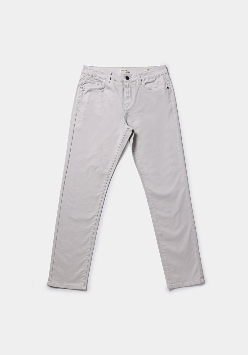 Straıght Fıt Düşük Bel Düz Paça Erkek Taş  Pantolon
