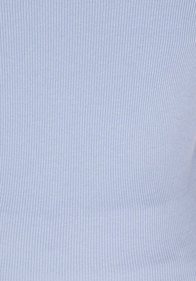 Slim Fit   Kadın Mavi Atlet