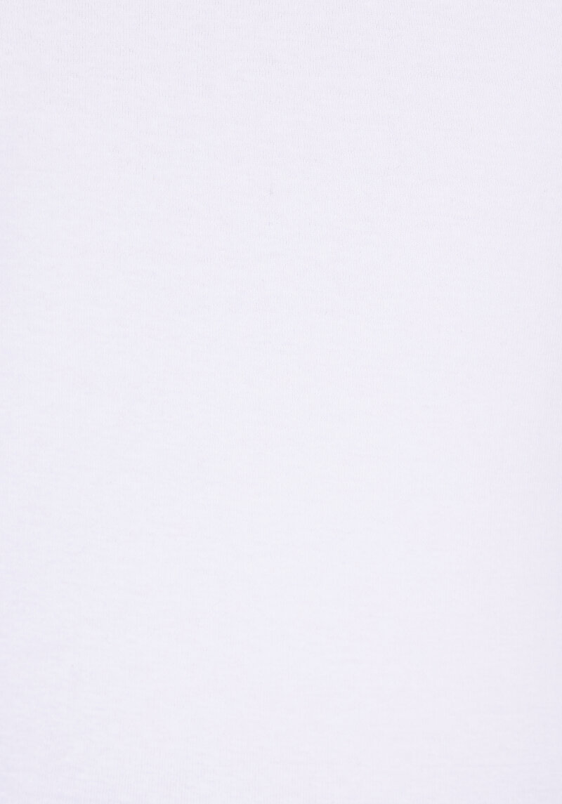 Slim Fit Polo Yaka Düz Kadın Beyaz Kısa Kol Tişört