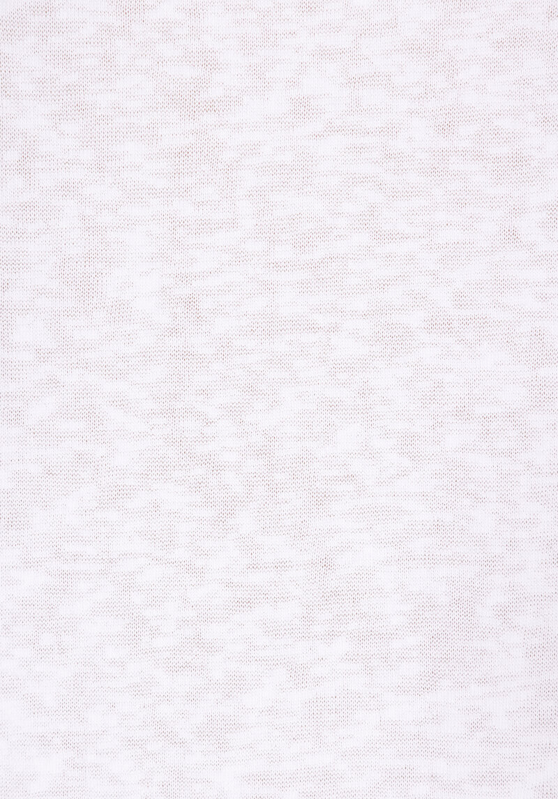 Regular Fit Yuvarlak Yaka Düz Kadın Beyaz Kısa Kol Tişört