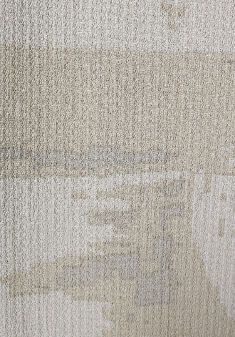 Regular Fit Shirt Neck Baskılı Erkek Yeşil Kısa Kol Gömlek