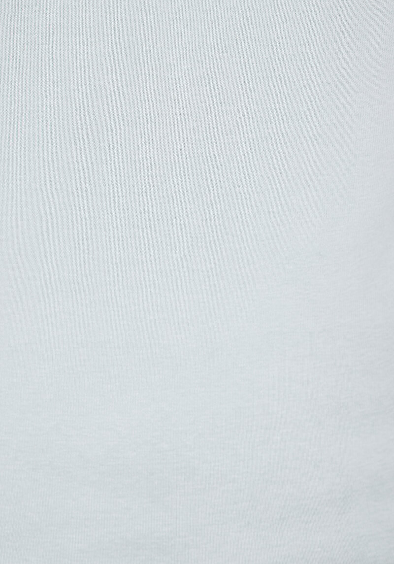 Slim Fit Yuvarlak Yaka Düz Kadın Yeşil Kısa Kol Tişört