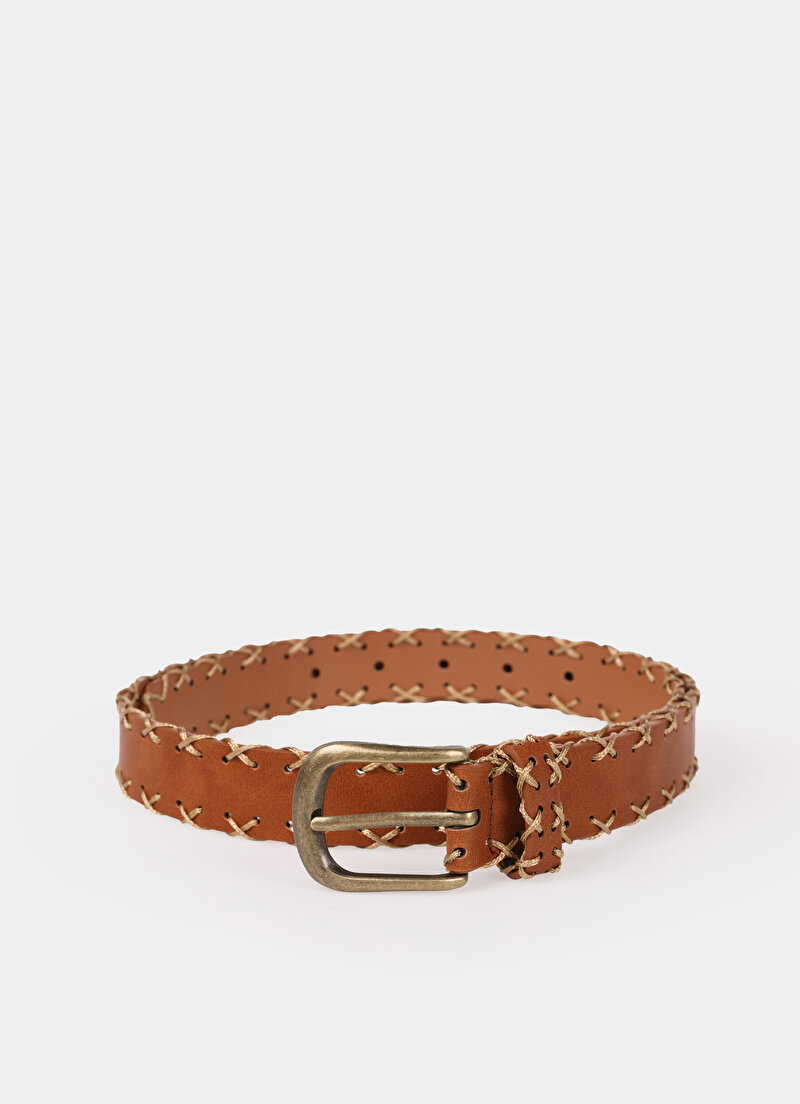 Kadın Açik Kahverengi Kemer