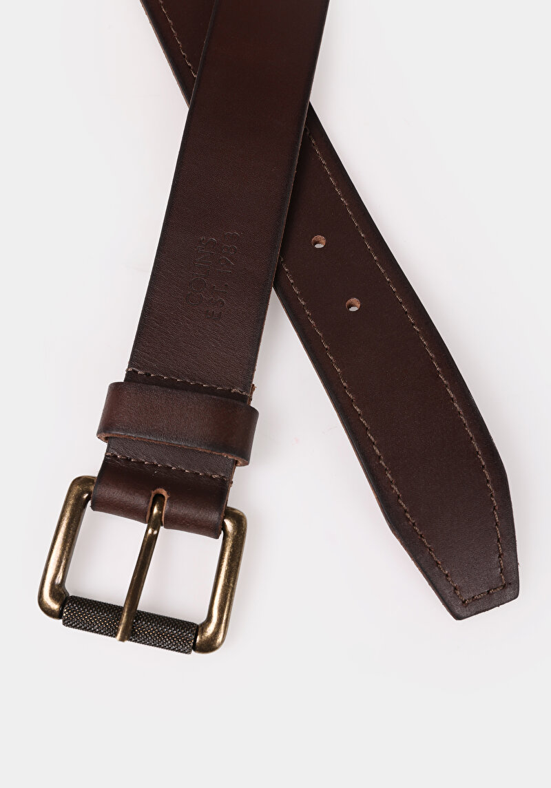 Erkek Kahverengi Kemer