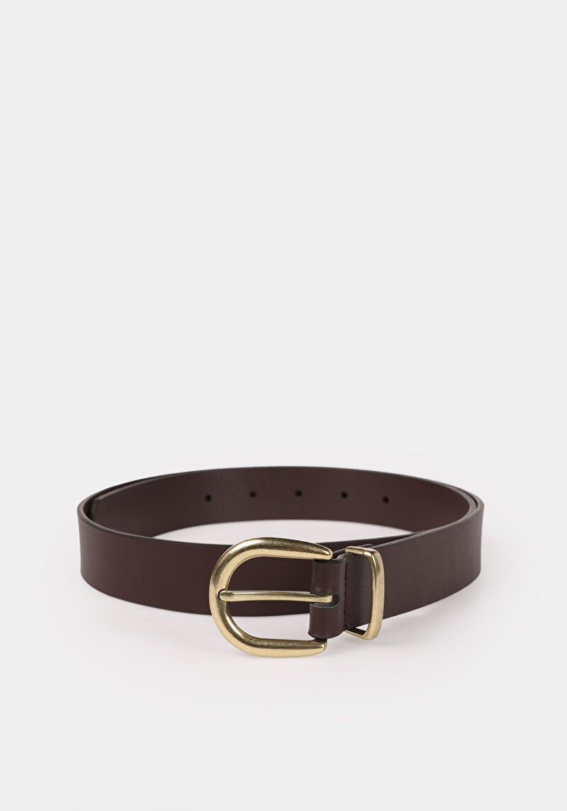 Kadın Kahverengi Kemer