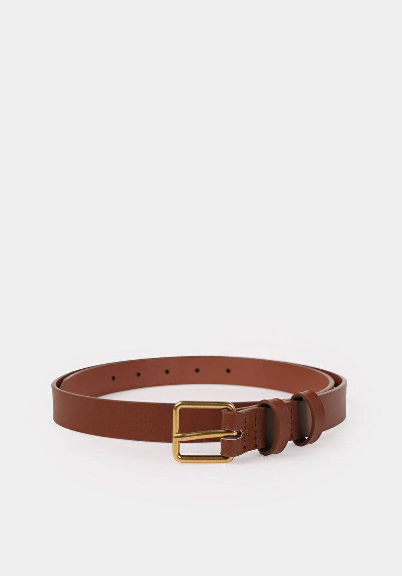 Kadın Kahverengi Kemer