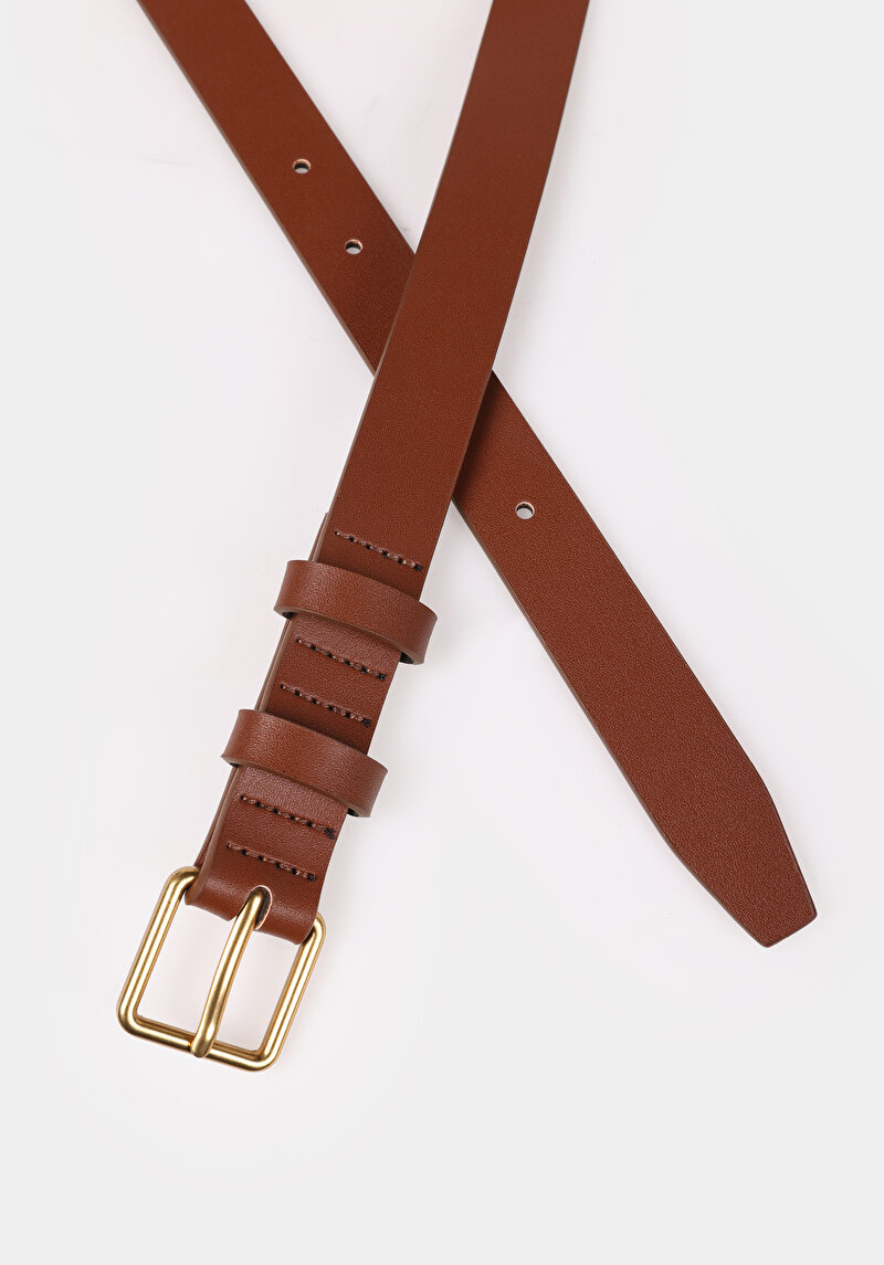 Kadın Kahverengi Kemer