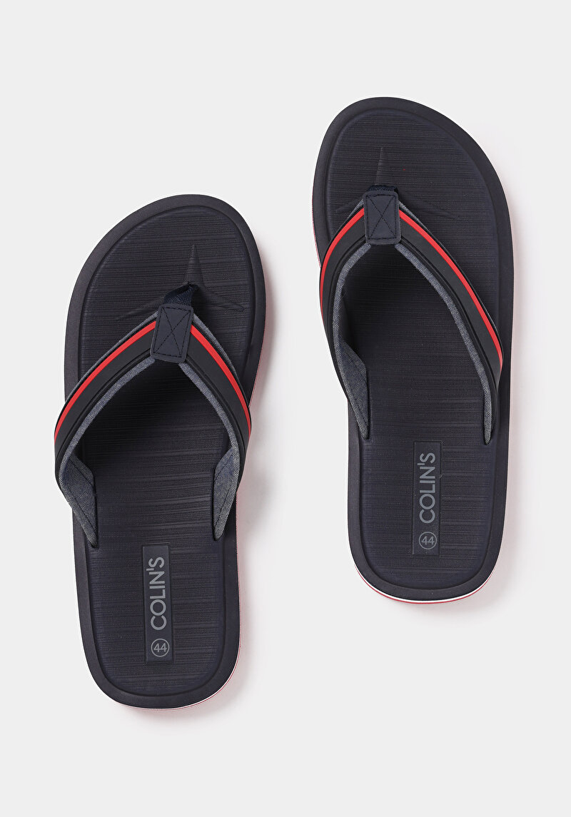 Erkek Lacivert Terlik