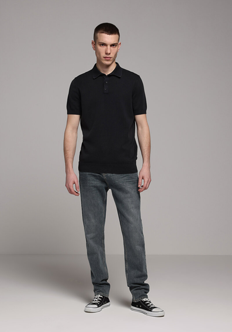 Regular Fit   Erkek Antrasit  Kazak