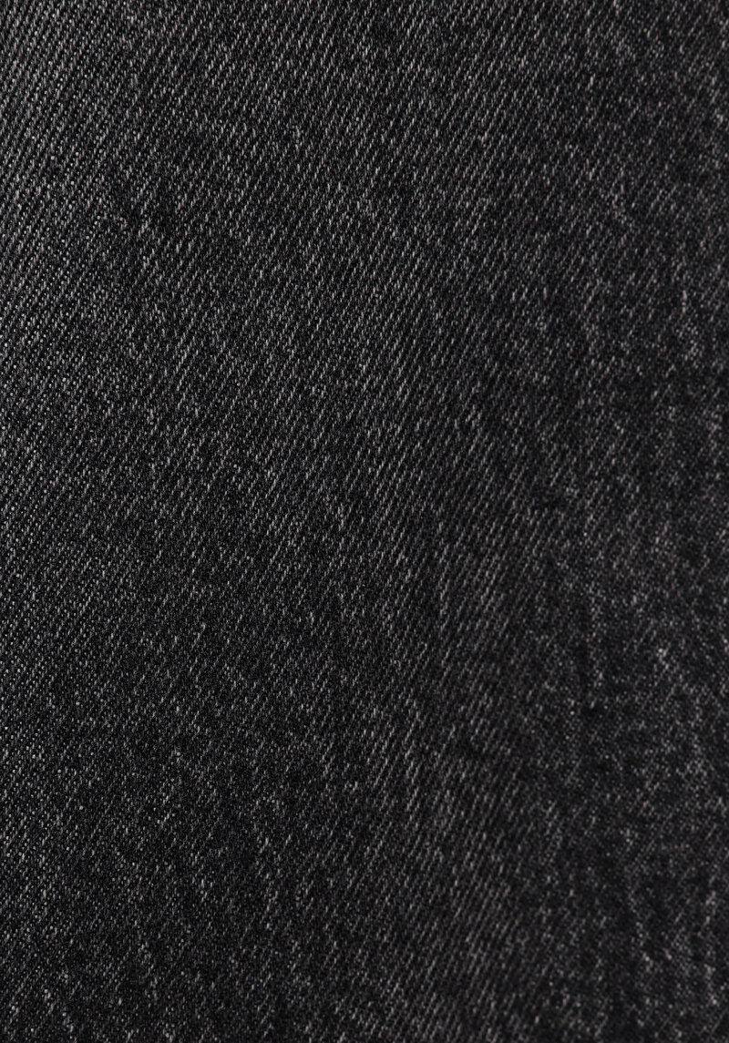 Straight Fit   Erkek Black Denim Jean Pantolon